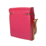 LOUIS VUITTON ルイヴィトン モノグラムヴェルニ サリバンヴェルティカル フューシャピンク M91259 レディース ヴェルニ ショルダーバッグ ABランク 中古 銀蔵