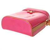 LOUIS VUITTON ルイヴィトン モノグラムヴェルニ サリバンヴェルティカル フューシャピンク M91259 レディース ヴェルニ ショルダーバッグ ABランク 中古 銀蔵