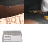 CHRISTIAN DIOR クリスチャンディオール オブリーク ボビー ミディアム ブラウン M9319UTZQ_M747 レディース ジャガード カーフ ショルダーバッグ Aランク 中古 銀蔵