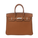HERMES エルメス バーキン 25 ゴールド B刻印(2023年頃) レディース トゴ ハンドバッグ 未使用 銀蔵