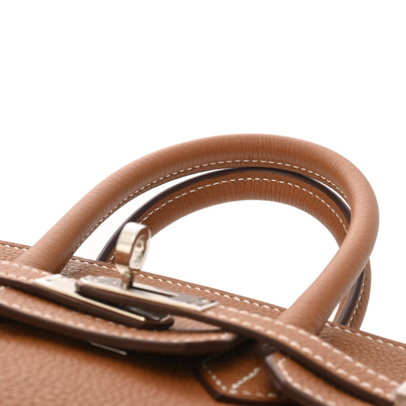 HERMES エルメス バーキン 25 ゴールド B刻印(2023年頃) レディース トゴ ハンドバッグ 未使用 銀蔵