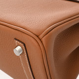 HERMES エルメス バーキン 25 ゴールド B刻印(2023年頃) レディース トゴ ハンドバッグ 未使用 銀蔵