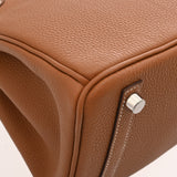 HERMES エルメス バーキン 25 ゴールド B刻印(2023年頃) レディース トゴ ハンドバッグ 未使用 銀蔵