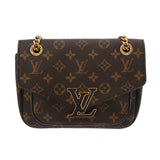 LOUIS VUITTON ルイヴィトン モノグラム パッシー ブラウン M45592 レディース モノグラムキャンバス ショルダーバッグ Aランク 中古 銀蔵
