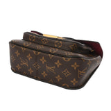 LOUIS VUITTON ルイヴィトン モノグラム パッシー ブラウン M45592 レディース モノグラムキャンバス ショルダーバッグ Aランク 中古 銀蔵