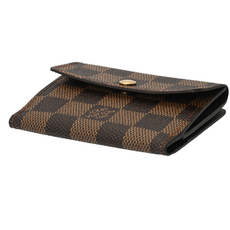 LOUIS VUITTON ルイヴィトン ダミエ ラドロー ブラウン N62925 ユニセックス ダミエキャンバス コインケース Aランク 中古 銀蔵