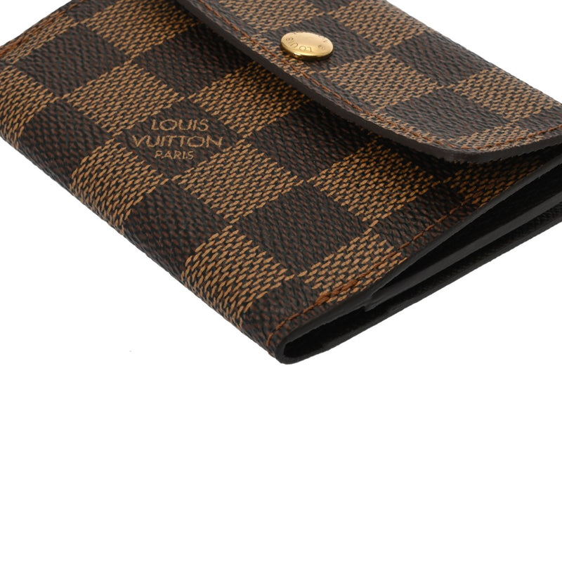 LOUIS VUITTON ルイヴィトン ダミエ ラドロー ブラウン N62925 ユニセックス ダミエキャンバス コインケース Aランク 中古 銀蔵