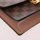 LOUIS VUITTON ルイヴィトン ダミエ ポルトフォイユ クロワゼットチェーン マグノリア N60287 レディース ダミエキャンバス ショルダーバッグ Aランク 中古 銀蔵