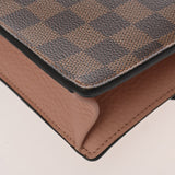 LOUIS VUITTON ルイヴィトン ダミエ ポルトフォイユ クロワゼットチェーン マグノリア N60287 レディース ダミエキャンバス ショルダーバッグ Aランク 中古 銀蔵