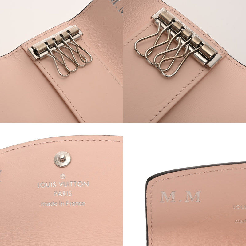 LOUIS VUITTON ルイヴィトン モノグラムマヒナ マヒナ４連キーケース ジャスミンピンク M82760 レディース マヒナレザー キーケース Aランク 中古 銀蔵