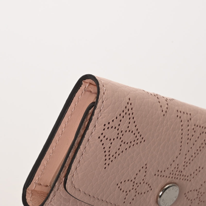 LOUIS VUITTON ルイヴィトン モノグラムマヒナ マヒナ４連キーケース ジャスミンピンク M82760 レディース マヒナレザー キーケース Aランク 中古 銀蔵