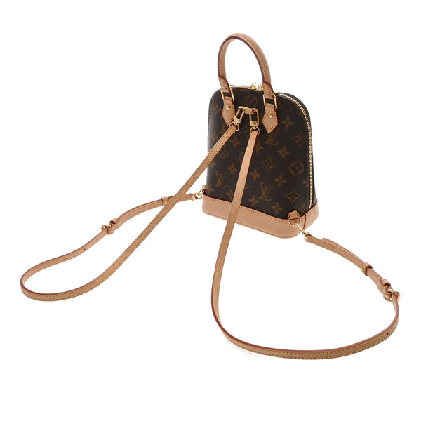 LOUIS VUITTON ルイヴィトン モノグラム アルマバックパック ブラウン M47132 メンズ モノグラムキャンバス リュック・デイパック Aランク 中古 銀蔵