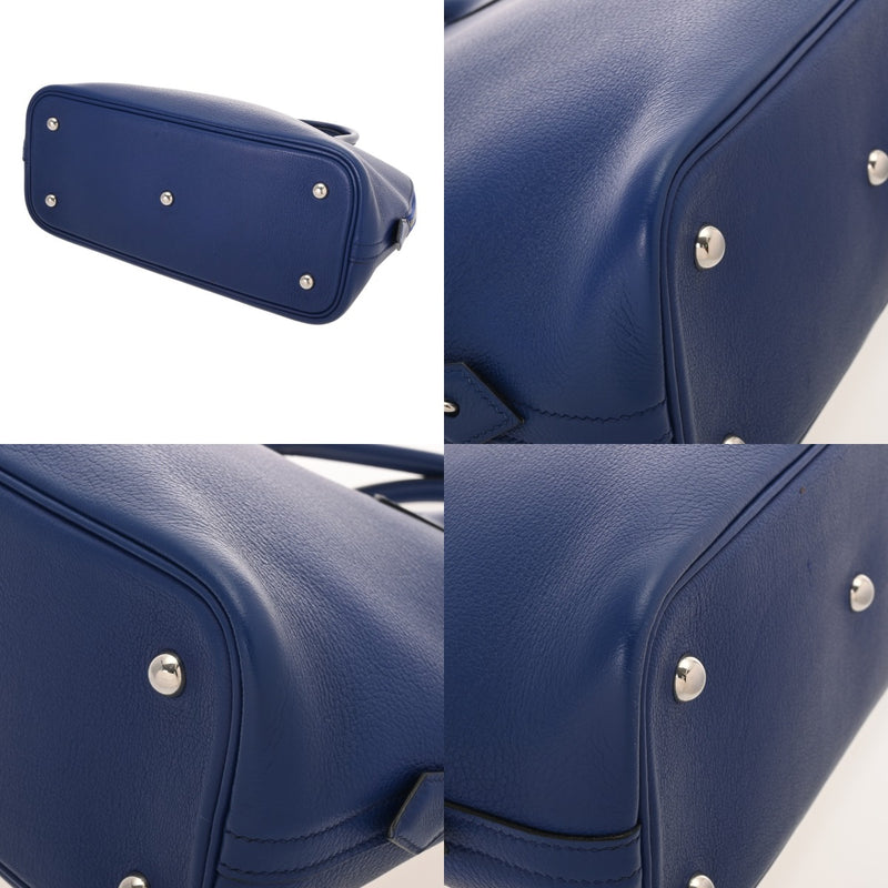 HERMES エルメス ボリード 1923 30 ブルーサフィール C刻印(2018年頃) レディース トリヨンビーヨ ハンドバッグ ABランク 中古 銀蔵