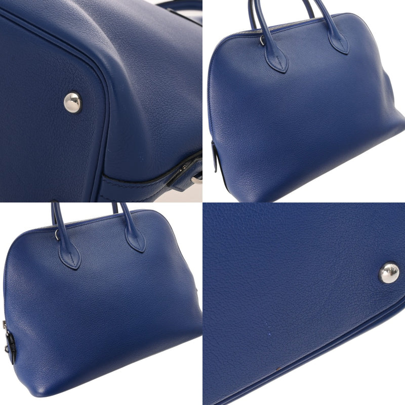 HERMES エルメス ボリード 1923 30 ブルーサフィール C刻印(2018年頃) レディース トリヨンビーヨ ハンドバッグ ABランク 中古 銀蔵