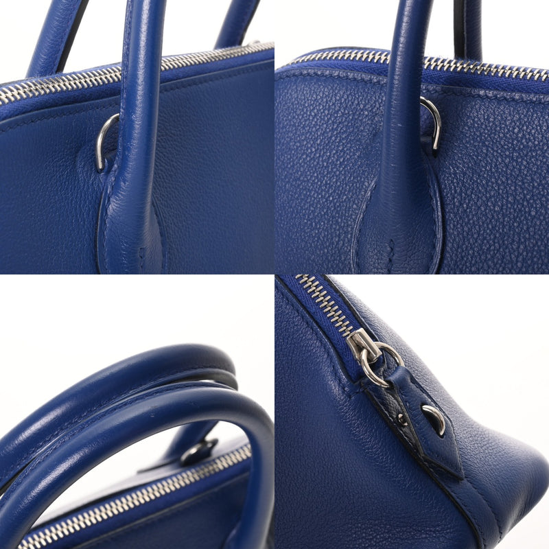 HERMES エルメス ボリード 1923 30 ブルーサフィール C刻印(2018年頃) レディース トリヨンビーヨ ハンドバッグ ABランク 中古 銀蔵