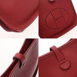 HERMES エルメス エブリン エヴリン TPM ルージュグレナ X刻印(2016年頃) レディース ヴォーエプソン ショルダーバッグ ABランク 中古 銀蔵