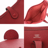 HERMES エルメス エブリン エヴリン TPM ルージュグレナ X刻印(2016年頃) レディース ヴォーエプソン ショルダーバッグ ABランク 中古 銀蔵