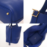 HERMES エルメス ピコタン ロックPM ブルーエレクトリック D刻印(2019年頃) レディース トリヨンクレマンス ハンドバッグ ABランク 中古 銀蔵