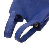 HERMES エルメス ピコタン ロックPM ブルーエレクトリック D刻印(2019年頃) レディース トリヨンクレマンス ハンドバッグ ABランク 中古 銀蔵