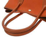 HERMES エルメス ガーデンパーティ PM オレンジ □I刻印(2005年頃) レディース トワルオフィシエ ネゴンダ ハンドバッグ Bランク 中古 銀蔵