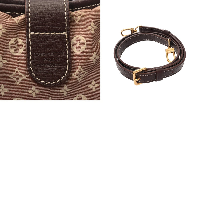 LOUIS VUITTON ルイヴィトン モノグラム イディール エレジー セピア M56698 レディース キャンバス/レザー 2WAYバッグ ABランク 中古 銀蔵