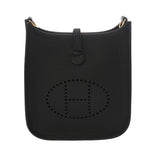 HERMES エルメス エブリン エヴリン TPM ブラック W刻印(2024年頃) レディース トリヨンクレマンス ショルダーバッグ 未使用 銀蔵