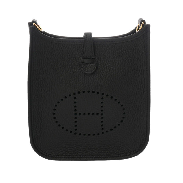 HERMES エルメス エブリン エヴリン TPM ブラック W刻印(2024年頃) レディース トリヨンクレマンス ショルダーバッグ 未使用 銀蔵