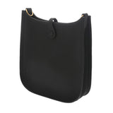 HERMES エルメス エブリン エヴリン TPM ブラック W刻印(2024年頃) レディース トリヨンクレマンス ショルダーバッグ 未使用 銀蔵