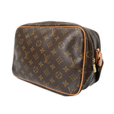 LOUIS VUITTON ルイヴィトン モノグラム リポーター PM ブラウン M45254 ユニセックス モノグラムキャンバス ショルダーバッグ Bランク 中古 銀蔵