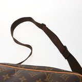 LOUIS VUITTON ルイヴィトン モノグラム リポーター PM ブラウン M45254 ユニセックス モノグラムキャンバス ショルダーバッグ Bランク 中古 銀蔵