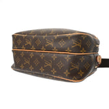 LOUIS VUITTON ルイヴィトン モノグラム リポーター PM ブラウン M45254 ユニセックス モノグラムキャンバス ショルダーバッグ Bランク 中古 銀蔵
