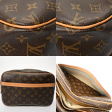LOUIS VUITTON ルイヴィトン モノグラム リポーター PM ブラウン M45254 ユニセックス モノグラムキャンバス ショルダーバッグ Bランク 中古 銀蔵