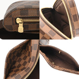 LOUIS VUITTON ルイヴィトン ダミエ ジェロニモス ブラウン N51994 メンズ ダミエキャンバス ボディバッグ ABランク 中古 銀蔵