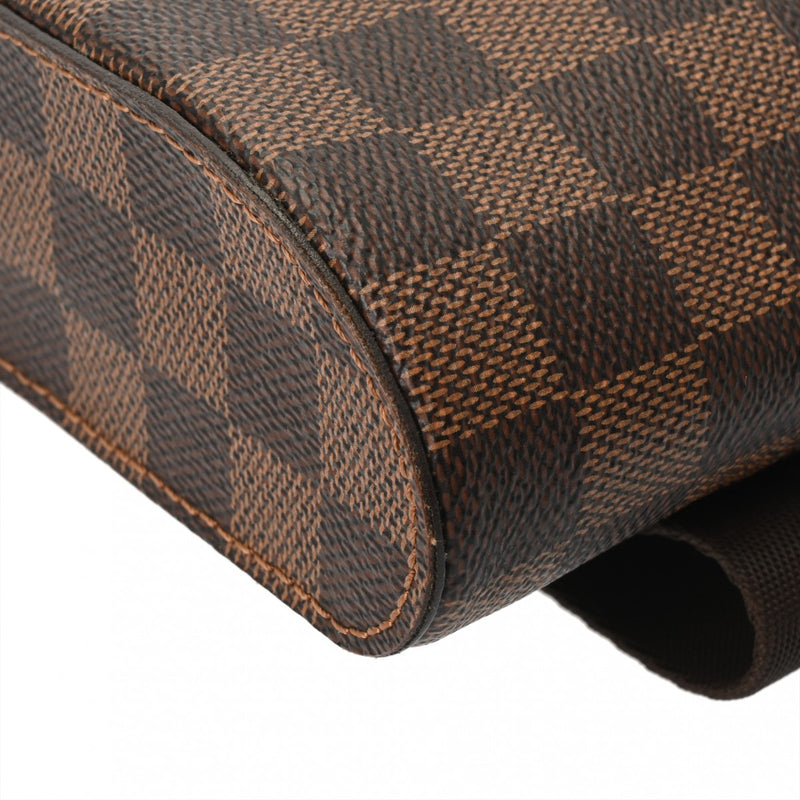 LOUIS VUITTON ルイヴィトン ダミエ ジェロニモス ブラウン N51994 メンズ ダミエキャンバス ボディバッグ ABランク 中古 銀蔵