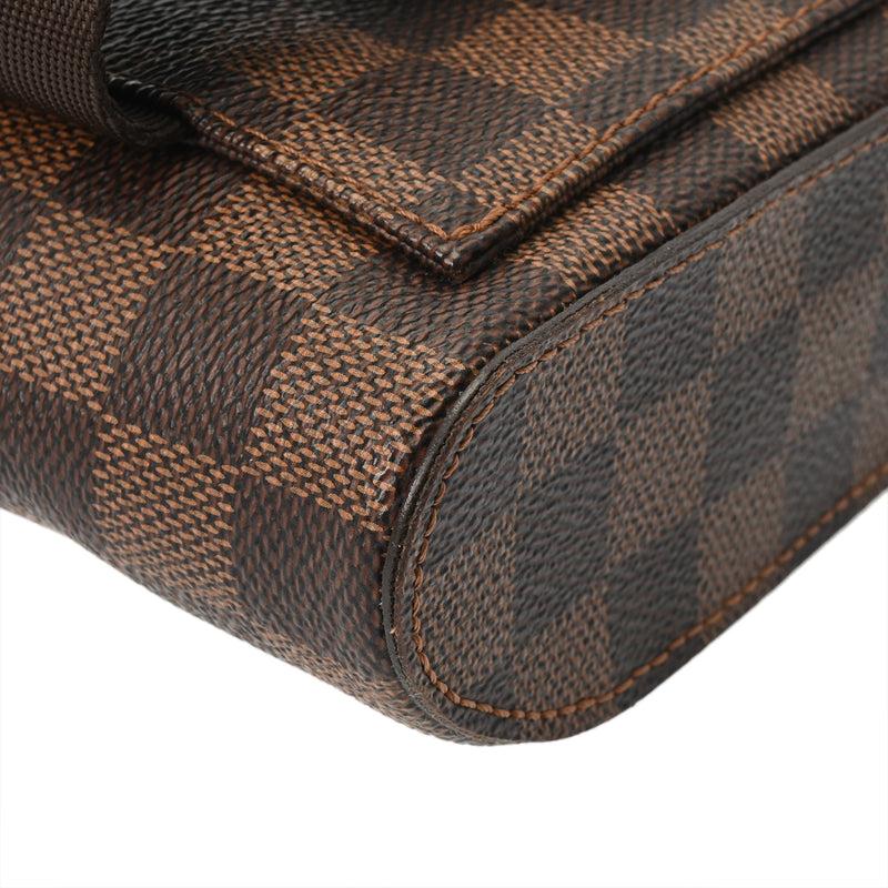 LOUIS VUITTON ルイヴィトン ダミエ ジェロニモス ブラウン N51994 メンズ ダミエキャンバス ボディバッグ ABランク 中古 銀蔵