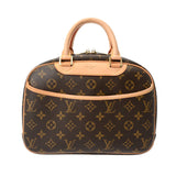 LOUIS VUITTON ルイヴィトン モノグラム トゥルーヴィル ブラウン M42228 レディース モノグラムキャンバス ハンドバッグ Aランク 中古 銀蔵