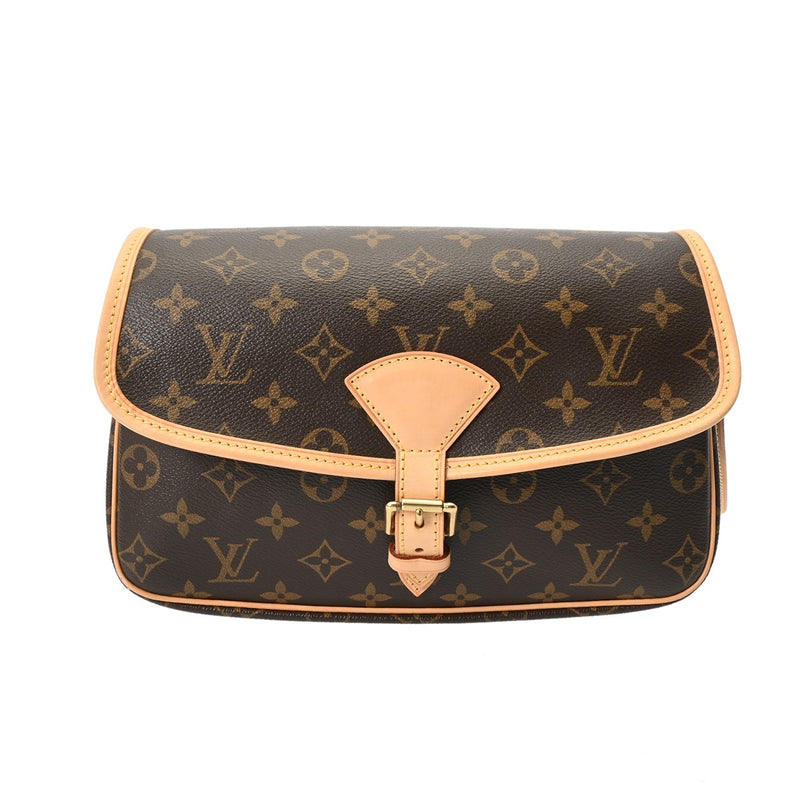 LOUIS VUITTON ルイヴィトン モノグラム ソローニュ ブラウン M42250