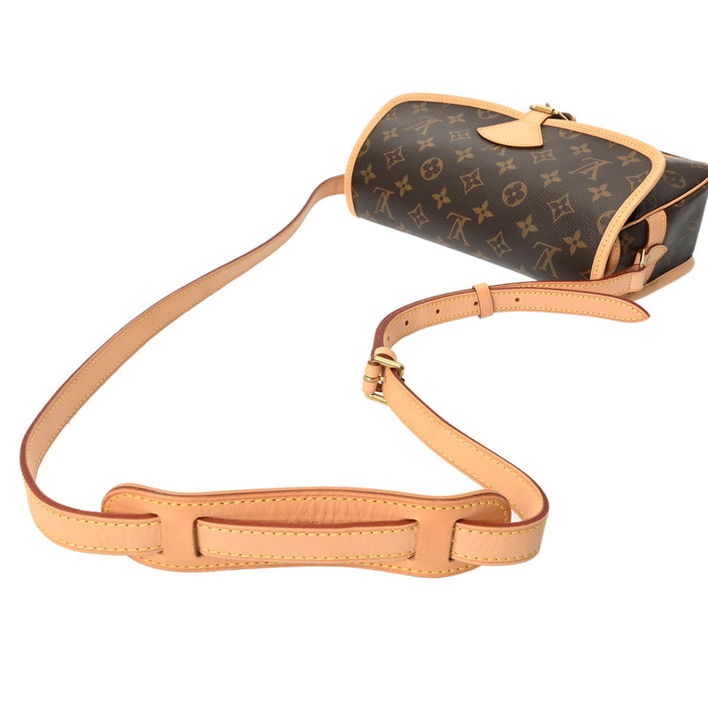 LOUIS VUITTON ルイヴィトン モノグラム ソローニュ ブラウン M42250
