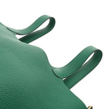 HERMES エルメス ピコタンロック MM ヴェールジェイド U刻印(2022年頃) レディース トリヨンモーリス ハンドバッグ ABランク 中古 銀蔵