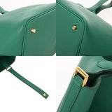 HERMES エルメス ピコタンロック MM ヴェールジェイド U刻印(2022年頃) レディース トリヨンモーリス ハンドバッグ ABランク 中古 銀蔵