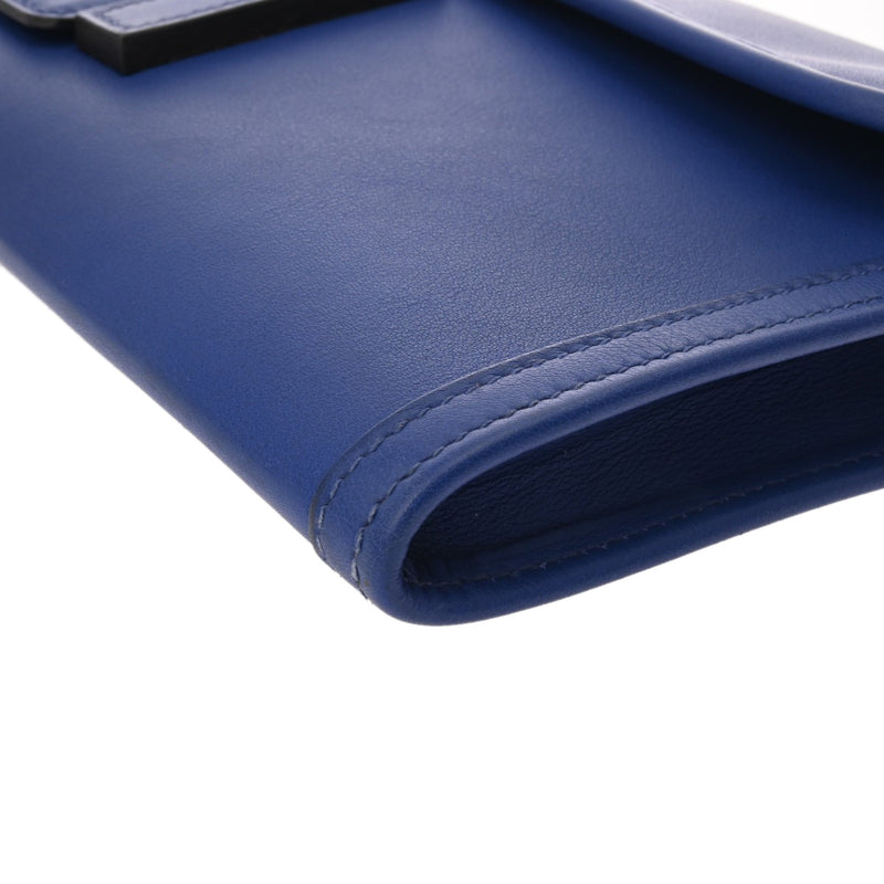 HERMES エルメス ジジェ エラン ブルーサフィール X刻印(2016年頃) ユニセックス ヴォースイフト クラッチバッグ ABランク 中古 銀蔵