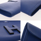 HERMES エルメス ジジェ エラン ブルーサフィール X刻印(2016年頃) ユニセックス ヴォースイフト クラッチバッグ ABランク 中古 銀蔵