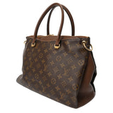 LOUIS VUITTON ルイヴィトン モノグラム パラス MM ブラウン M41598 レディース モノグラムキャンバス ハンドバッグ ABランク 中古 銀蔵