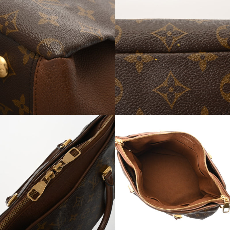 LOUIS VUITTON ルイヴィトン モノグラム パラス MM ブラウン M41598 レディース モノグラムキャンバス ハンドバッグ ABランク 中古 銀蔵