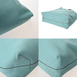 HERMES エルメス ドゥブルセンストート 45 ブルーアトール/パールグレー/マラカイト A刻印(2017年頃) レディース トリヨンクレマンス トートバッグ ABランク 中古 銀蔵