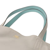 HERMES エルメス ドゥブルセンストート 45 ブルーアトール/パールグレー/マラカイト A刻印(2017年頃) レディース トリヨンクレマンス トートバッグ ABランク 中古 銀蔵