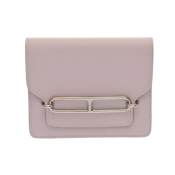 HERMES エルメス ルリ スリムウォレット モーヴペール B刻印(2023年頃) ユニセックス エバーカラー 二つ折り財布 Aランク 中古 銀蔵