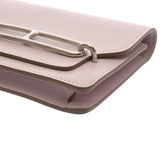 HERMES エルメス ルリ スリムウォレット モーヴペール B刻印(2023年頃) ユニセックス エバーカラー 二つ折り財布 Aランク 中古 銀蔵