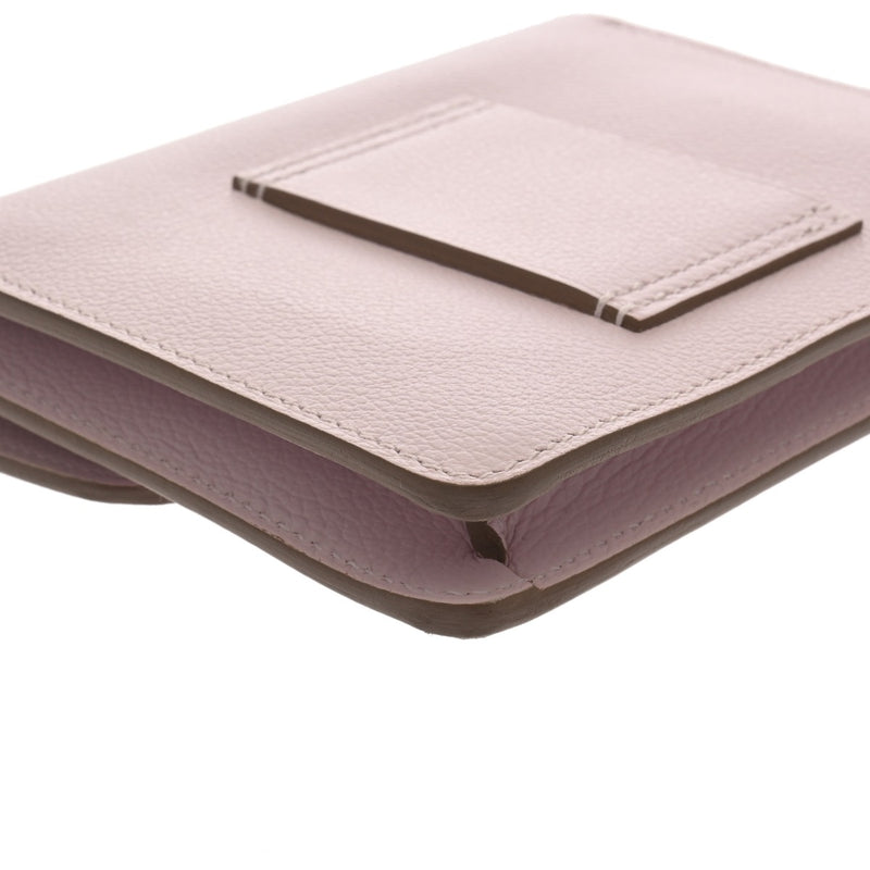 HERMES エルメス ルリ スリムウォレット モーヴペール B刻印(2023年頃) ユニセックス エバーカラー 二つ折り財布 Aランク 中古 銀蔵