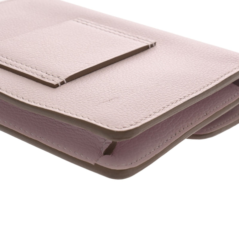 HERMES エルメス ルリ スリムウォレット モーヴペール B刻印(2023年頃) ユニセックス エバーカラー 二つ折り財布 Aランク 中古 銀蔵